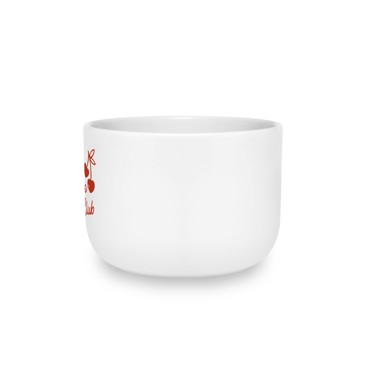 White Ceramic Latte Mug, 25oz