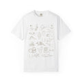 Desert Wildlife Sketch T-Shirt — Hand-Drawn Cactus & Animals Tee