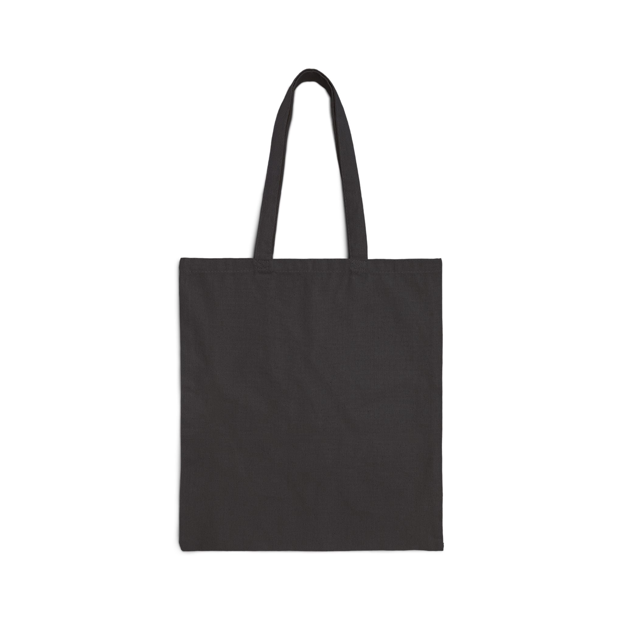 Retro Floral Rainbow Tote Bag — Vintage-Inspired Cotton Canvas Tote