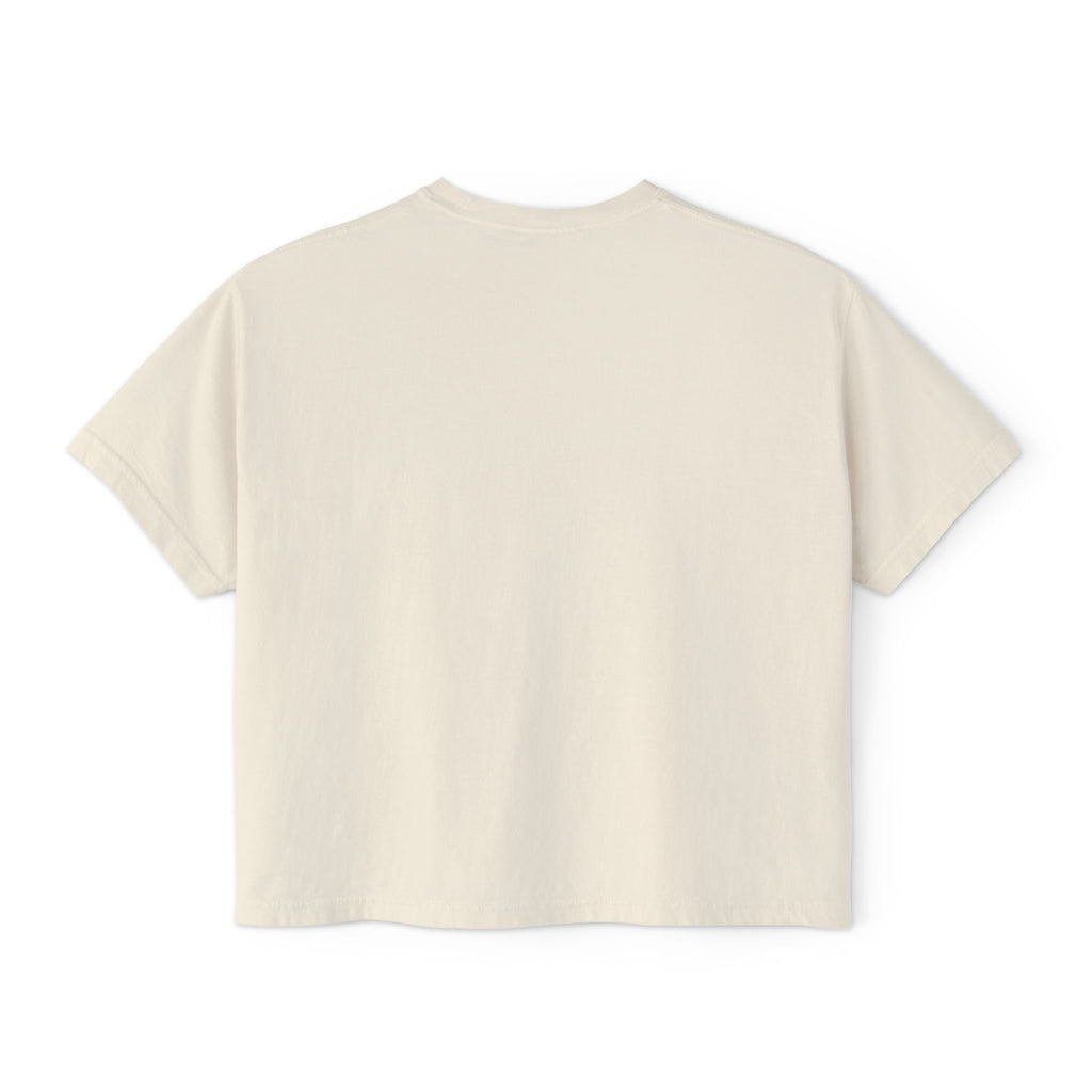 Retro Sunrise Flower Women's Boxy Tee