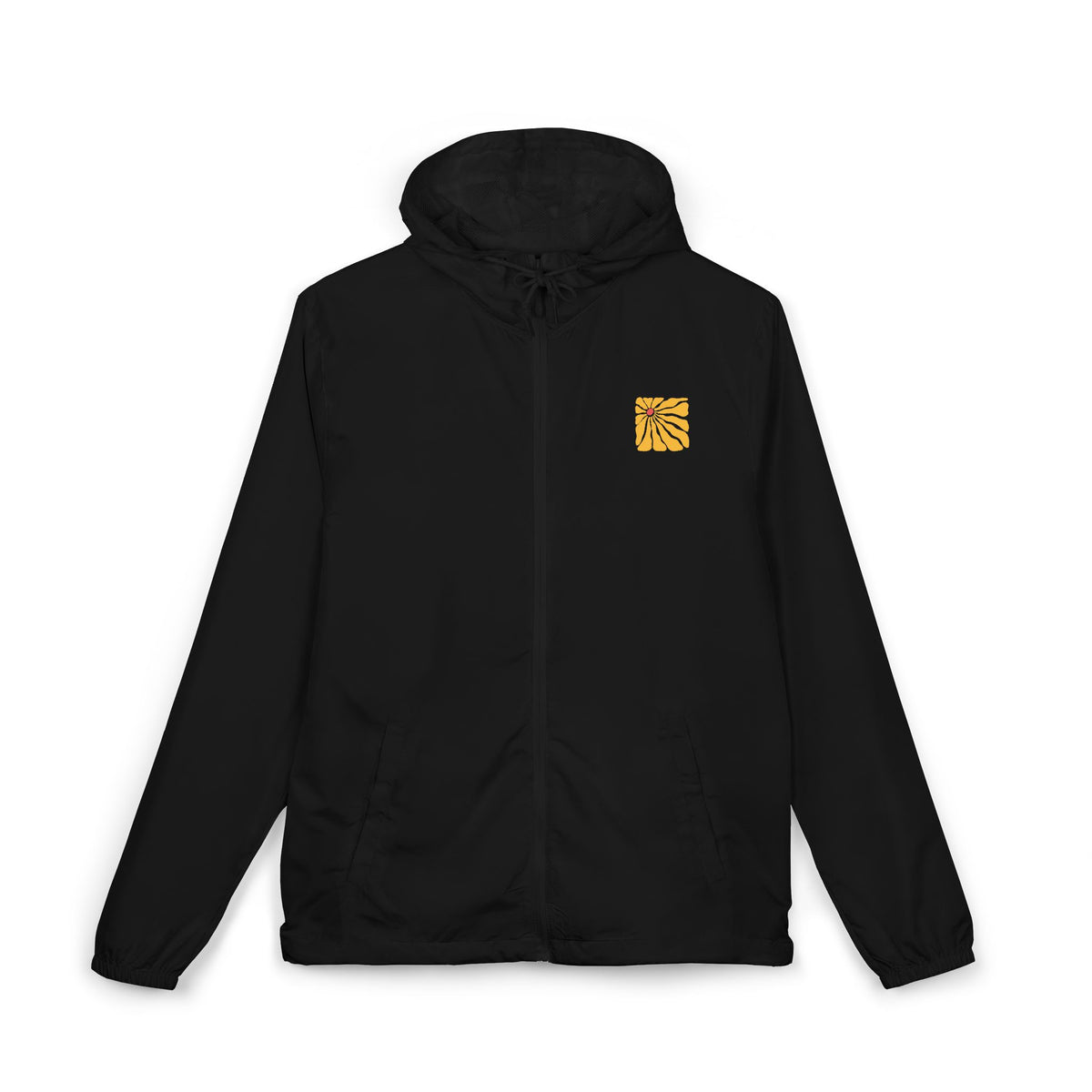 Sunburst Patch Windbreaker Jacket